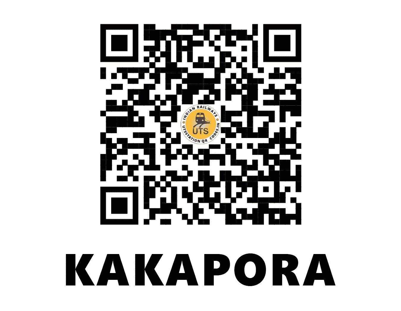 UTS QR Code for KAKAPORA - KAPE - NR (JAMMU AND KASHMIR)